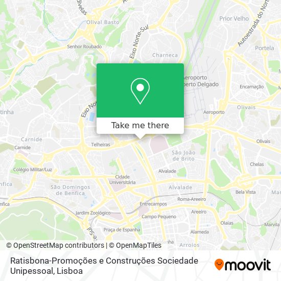 Ratisbona-Promoções e Construções Sociedade Unipessoal map