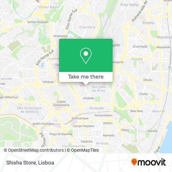 Shisha Store mapa