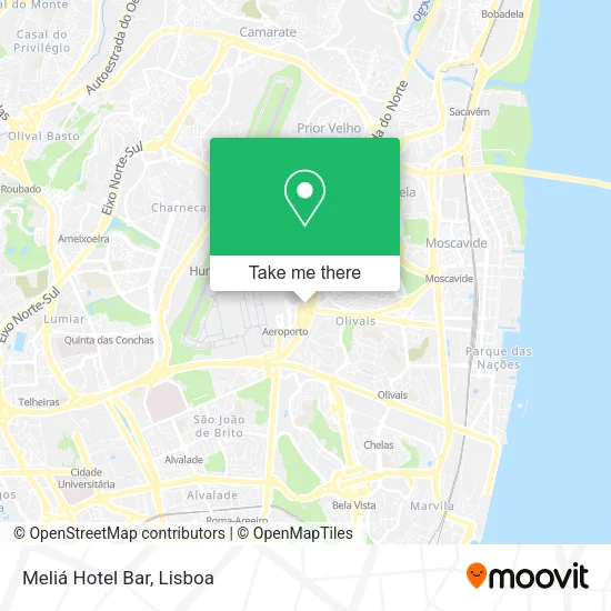 Meliá Hotel Bar map