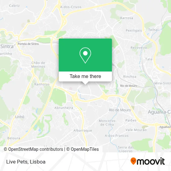 Live Pets map