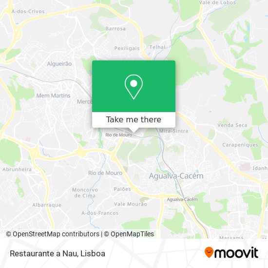 Restaurante a Nau mapa