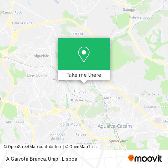 A Gaivota Branca, Unip. mapa