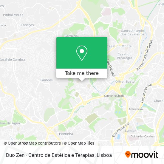 Duo Zen - Centro de Estética e Terapias mapa