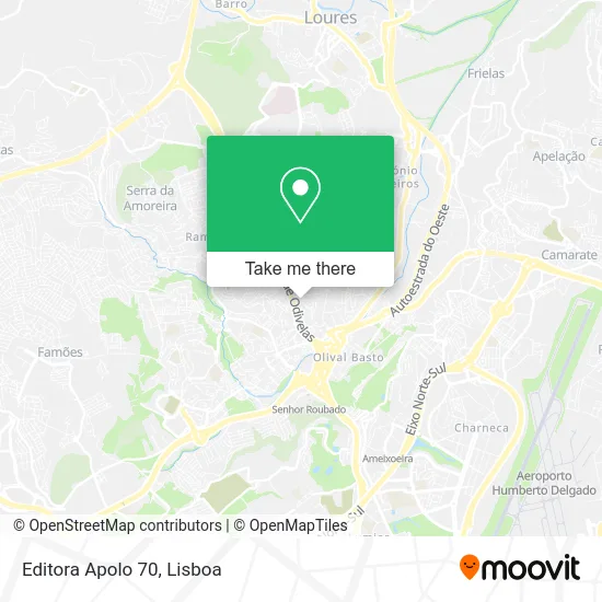 Editora Apolo 70 map