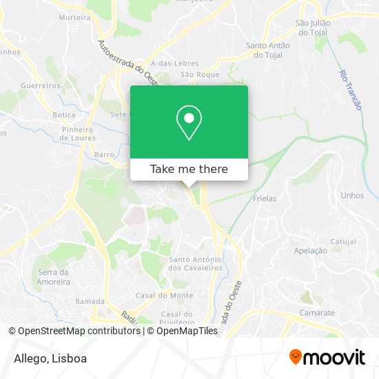 Allego map