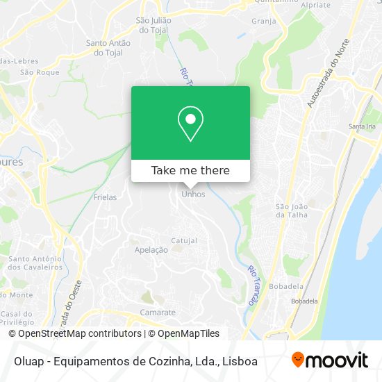 Oluap - Equipamentos de Cozinha, Lda. map