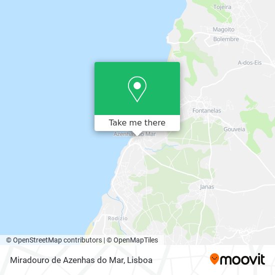 Miradouro de Azenhas do Mar map