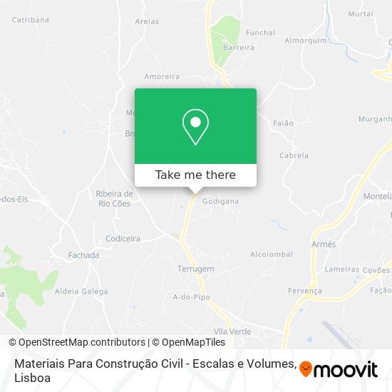 Materiais Para Construção Civil - Escalas e Volumes mapa