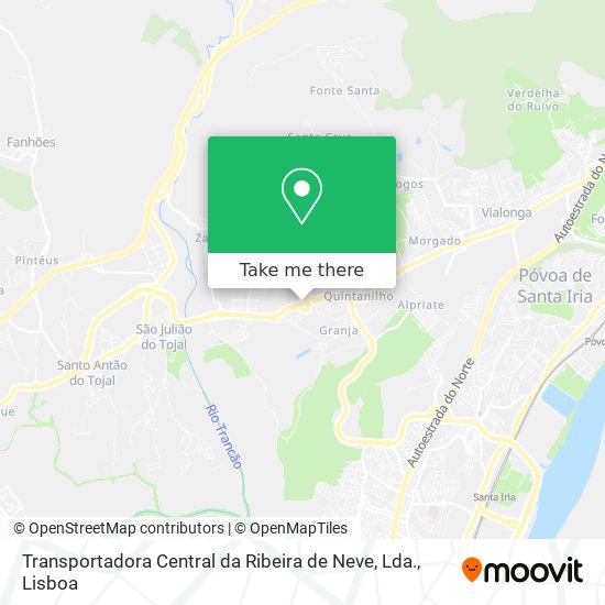 Transportadora Central da Ribeira de Neve, Lda. mapa