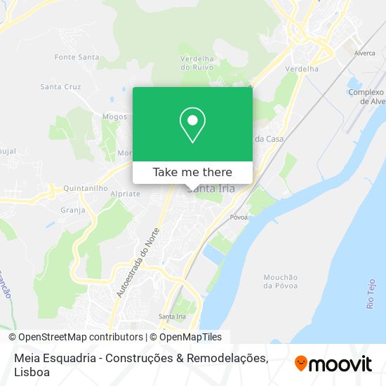 Meia Esquadria - Construções & Remodelações map