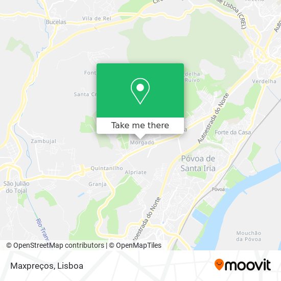 Maxpreços mapa