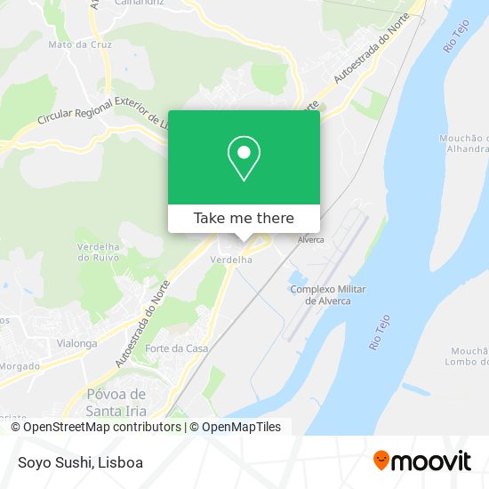 Soyo Sushi map