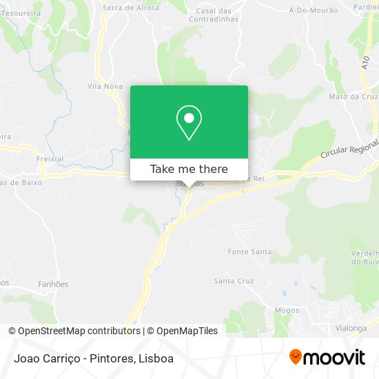 Joao Carriço - Pintores mapa