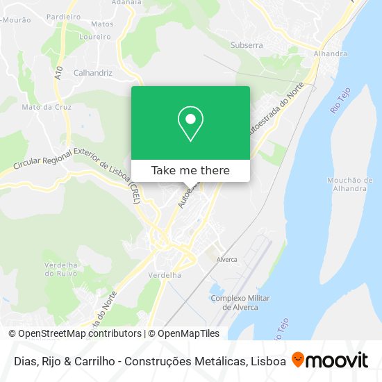 Dias, Rijo & Carrilho - Construções Metálicas map