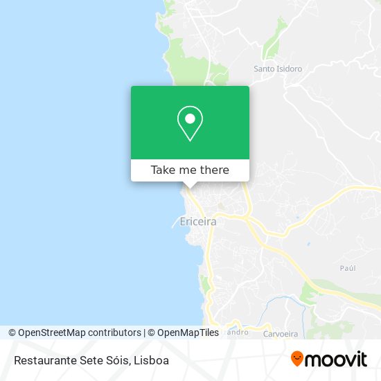 Restaurante Sete Sóis map