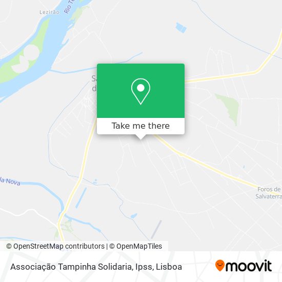 Associação Tampinha Solidaria, Ipss mapa