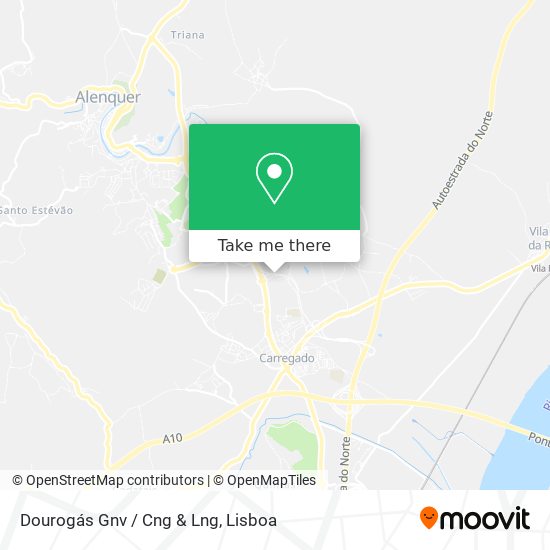 Dourogás Gnv / Cng & Lng mapa