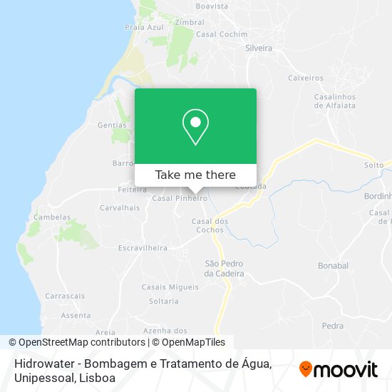 Hidrowater - Bombagem e Tratamento de Água, Unipessoal map