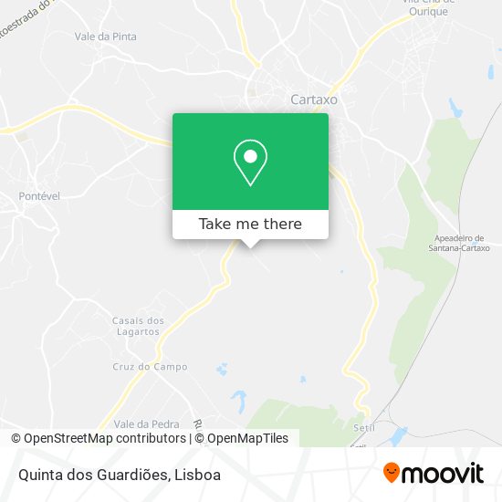 Quinta dos Guardiões map