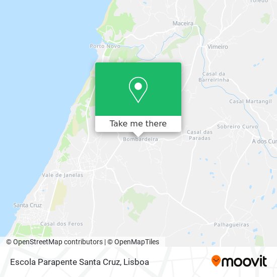 Escola Parapente Santa Cruz map