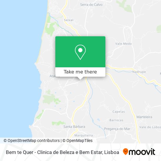 Bem te Quer - Clinica de Beleza e Bem Estar map