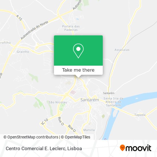Centro Comercial E. Leclerc map