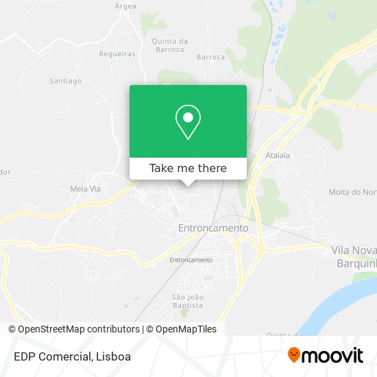 EDP Comercial map