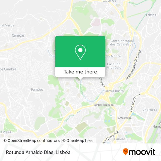 Rotunda Arnaldo Dias mapa