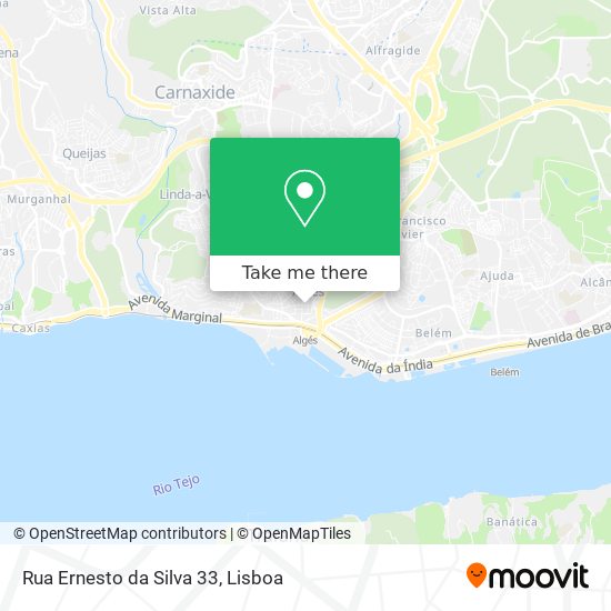 Rua Ernesto da Silva 33 map