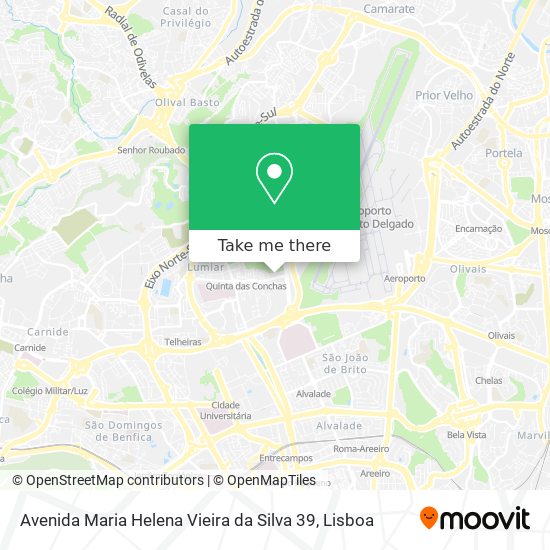 Avenida Maria Helena Vieira da Silva 39 map