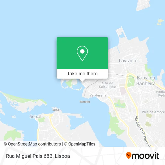 Rua Miguel Pais 68B map