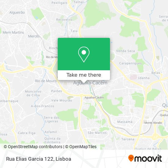 Rua Elias Garcia 122 mapa