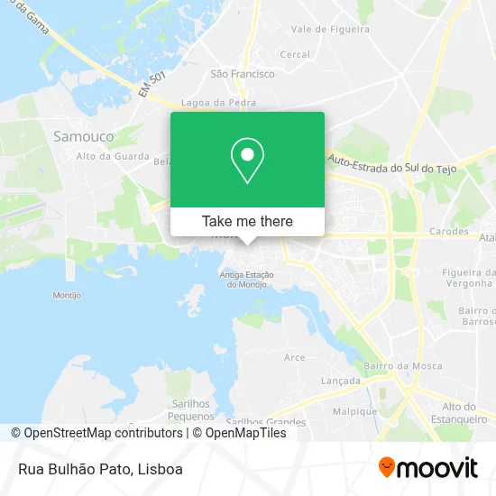 Rua Bulhão Pato map