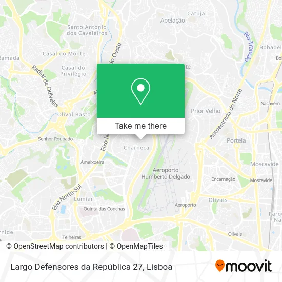 Largo Defensores da República 27 map