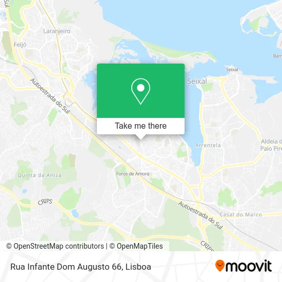 Rua Infante Dom Augusto 66 map
