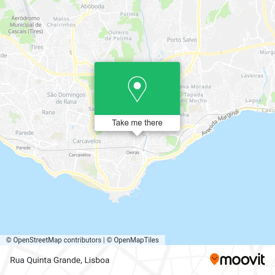 Rua Quinta Grande map