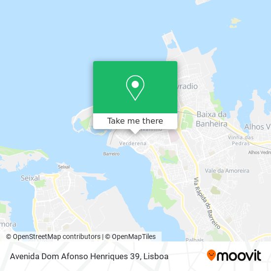 Avenida Dom Afonso Henriques 39 mapa