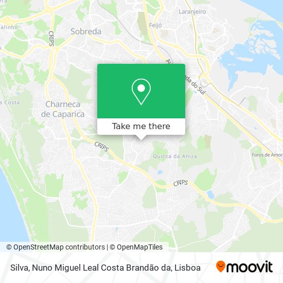 Silva, Nuno Miguel Leal Costa Brandão da mapa