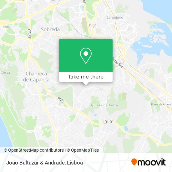 João Baltazar & Andrade map