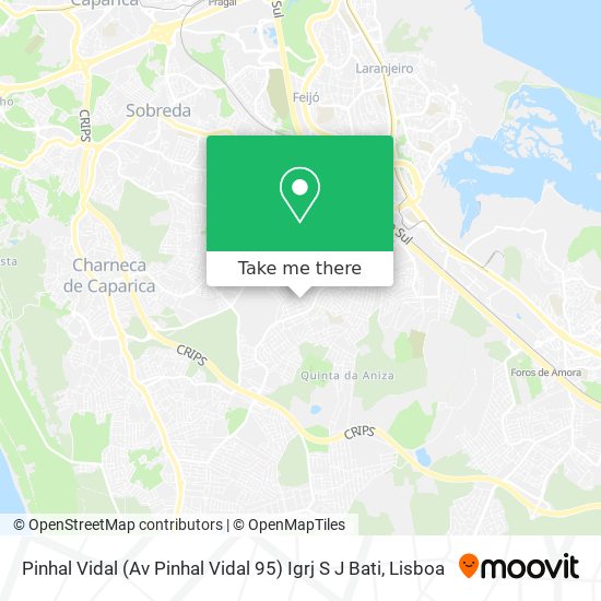 Pinhal Vidal (Av Pinhal Vidal 95) Igrj S J Bati map