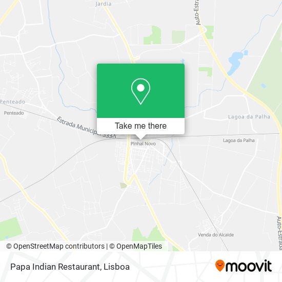 Papa Indian Restaurant map