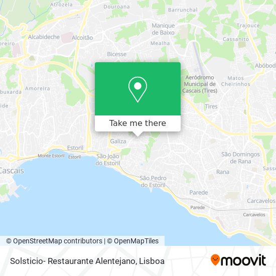 Solsticio- Restaurante Alentejano map