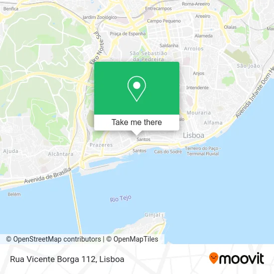 Rua Vicente Borga 112 map