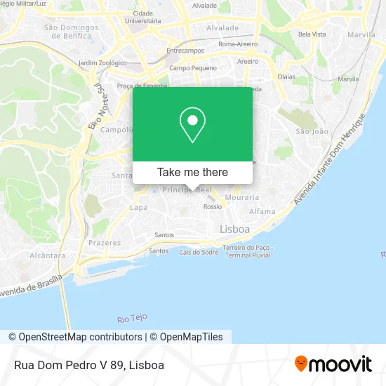 Rua Dom Pedro V 89 map