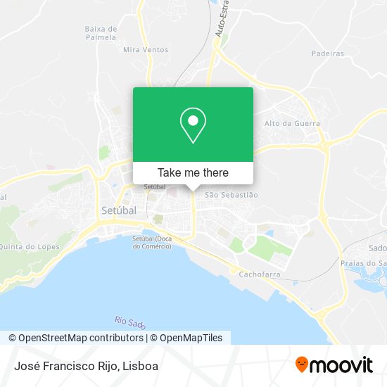 José Francisco Rijo map