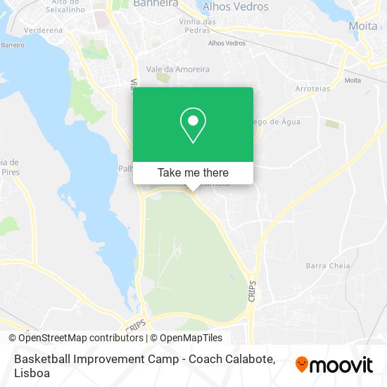 Basketball Improvement Camp - Coach Calabote mapa