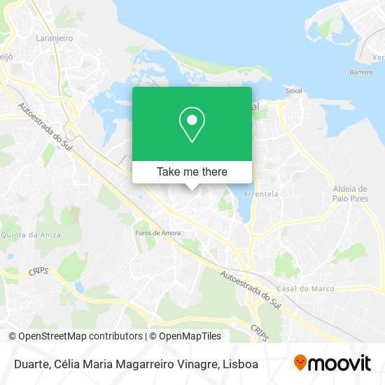Duarte, Célia Maria Magarreiro Vinagre map