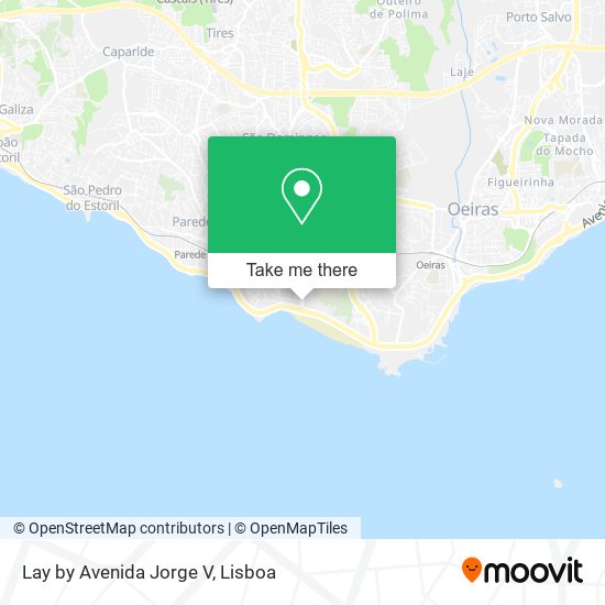 Lay by Avenida Jorge V map