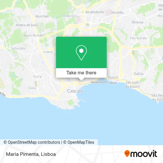 Maria Pimenta map