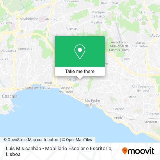 Luis M.s.canhão - Mobiliário Escolar e Escritório map